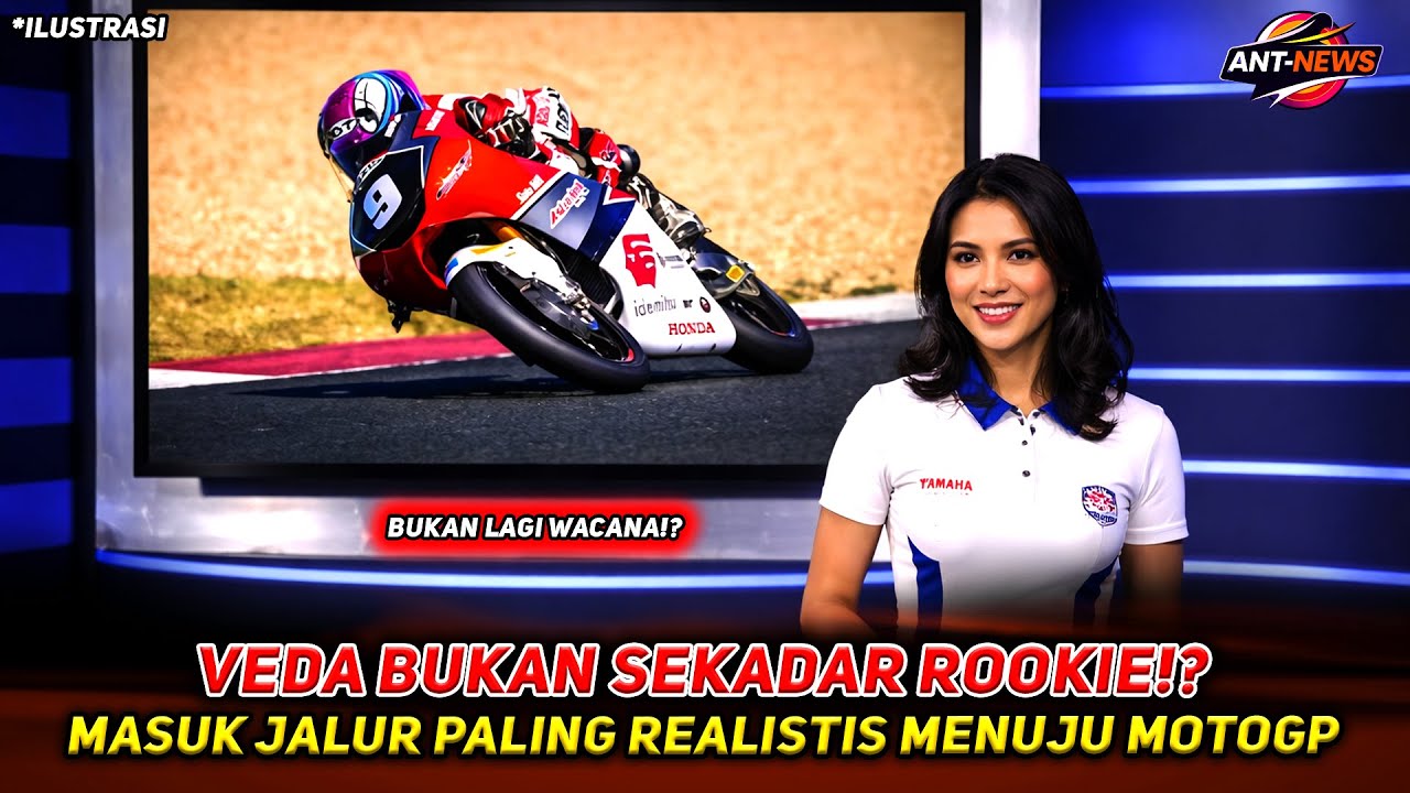 DEBUT MOTO3❗VEDA EGA PRATAMA RESMI MASUK JALUR MOTOGP⁉ INDONESIA PUNYA HARAPAN BARU❗