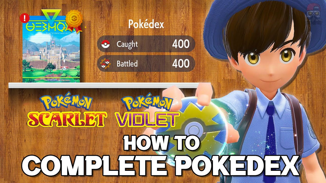 Как быстро и легко заполнить покедекс Палдеа в Pokemon Scarlet и Violet