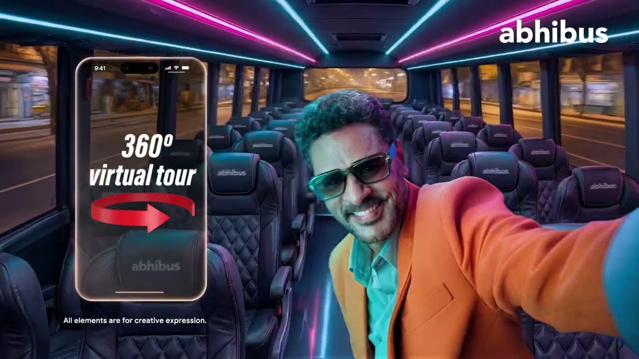 Prabhu Deva x AbhiBus Полная прозрачность | Узнайте о вашем автобусе перед бронированием 🚌