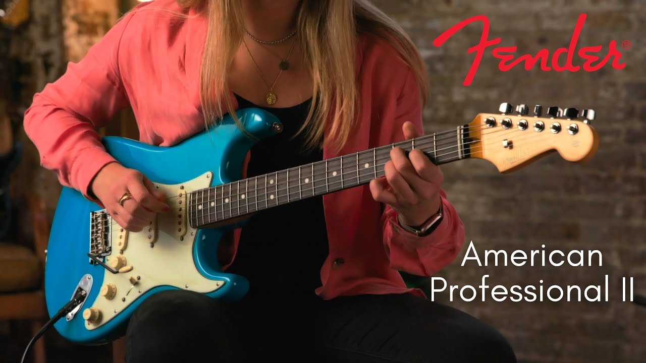 Fender American Professional II Stratocaster Official Demo | Isabel Torres
