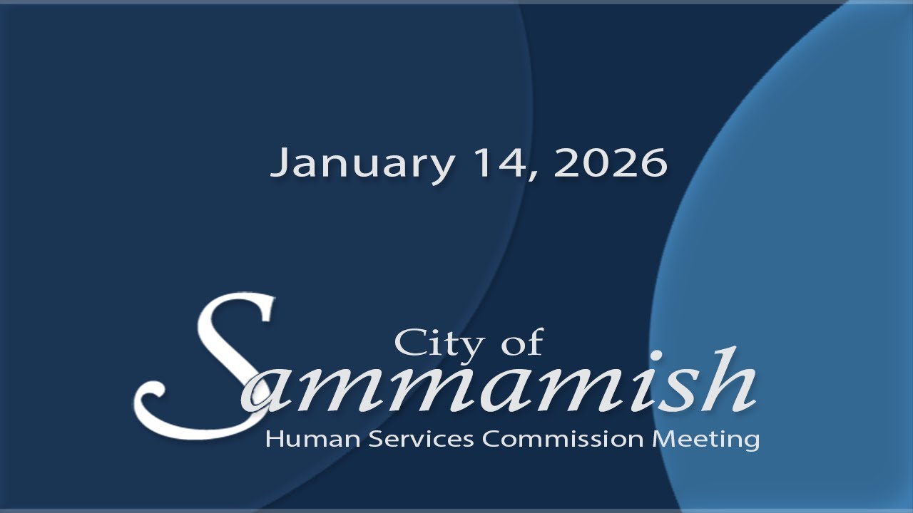 January 14, 2026 - Human Services Commission