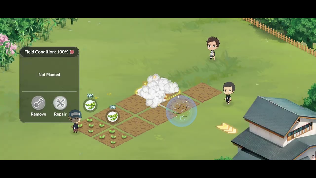 Haikyuu Mobile Game | Base and Farming 