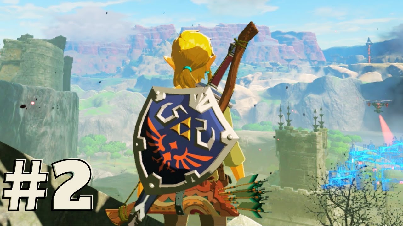 Получение щита Хайрула за 3 сердца (часть 2) — Legend of Zelda Breath of the Wild