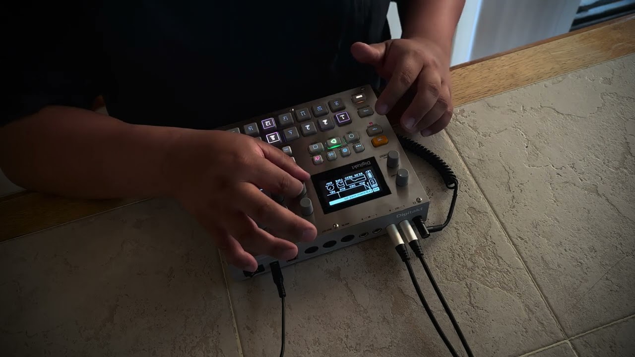 KITCHEN TABLE TEKNO: Elektron Digitakt techno jam Hypnotic/Groove