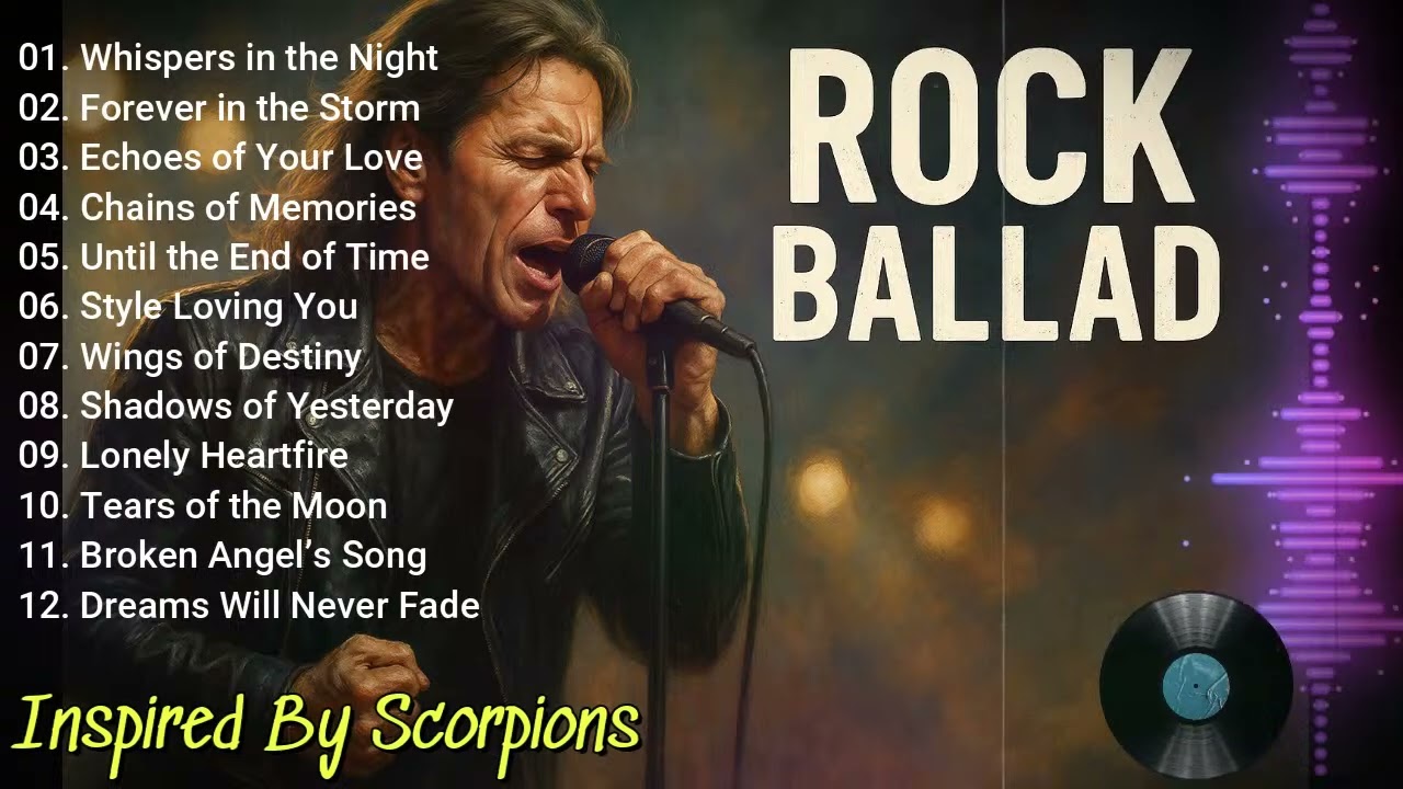 Slow Rock Ballads Love Songs 80s & 90s | Relax, Chill & Enjoy the Vibes, Scorpion