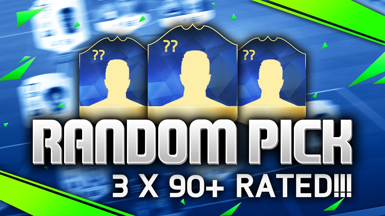 3 x Awesome 90+ Rated TOTS!! The Random Pick #37 (FIFA 16 Ultimate Team)