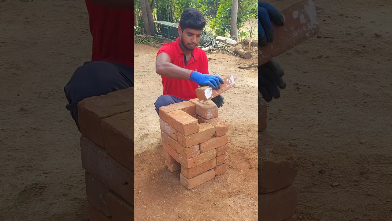 Rocket stove ✅ #homemade #woodfire #stove