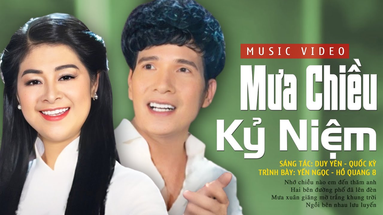 Mưa Chiều Kỉ Niệm - Hồ Quang 8 & Vũ Yến Ngọc | Cặp Đôi Song Ca Mới Nhất