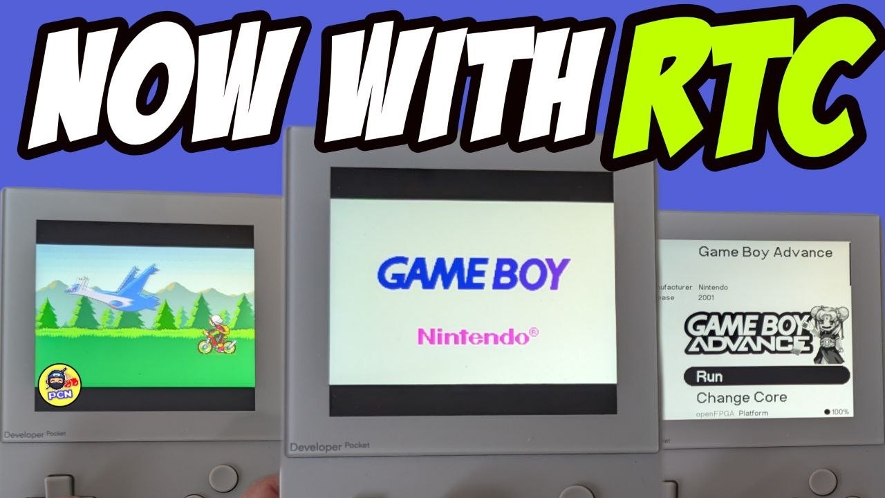 Новое обновление ядра GBA добавляет функции RTC и повышает точность | Analogue Pocket