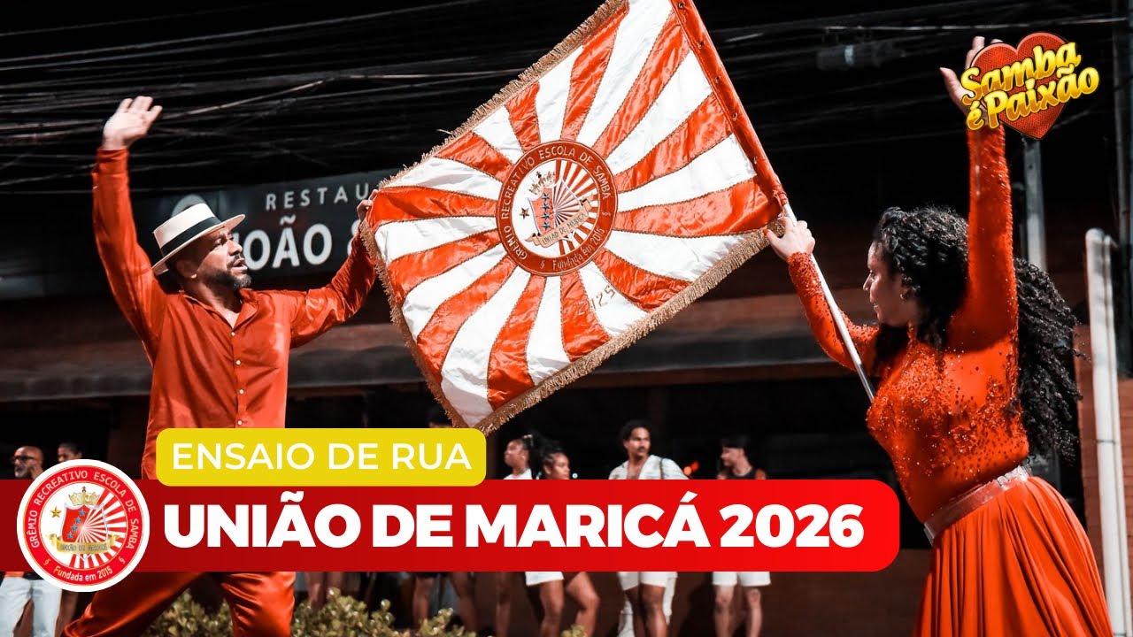 União de Maricá 2026 | Ultimo Ensaio de Rua do Ano Completo (4K)