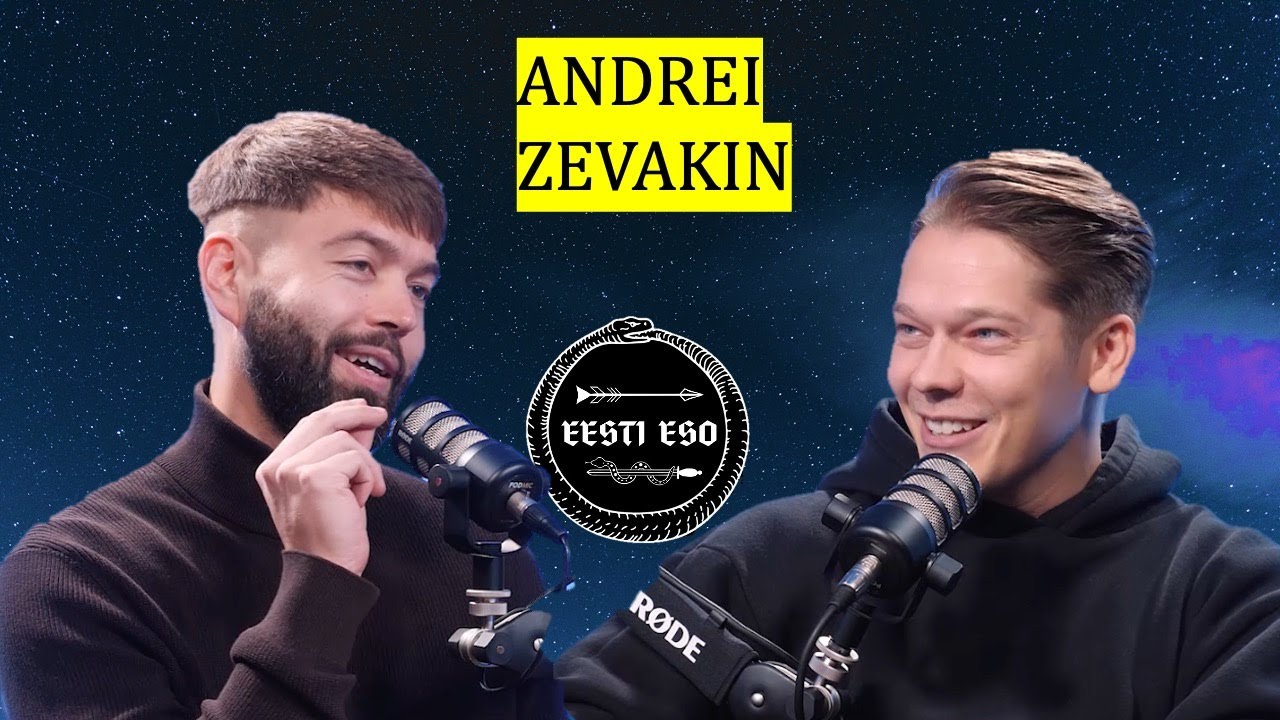 EESTI ESO #195 Andrei Zevakin. Karj&auml;&auml;r, haridus, YouTube, AI, IShowSpeed, Karell, uus salong