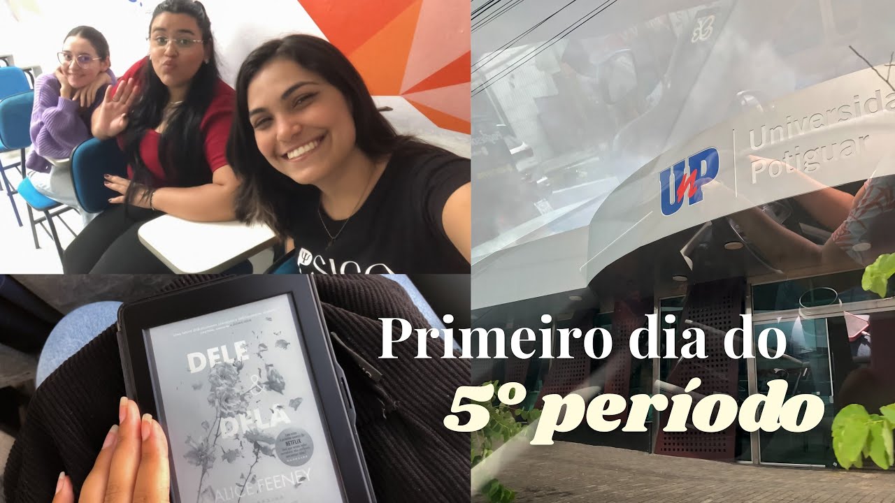 VLOG: primeiro dia do 5° período de Psicologia