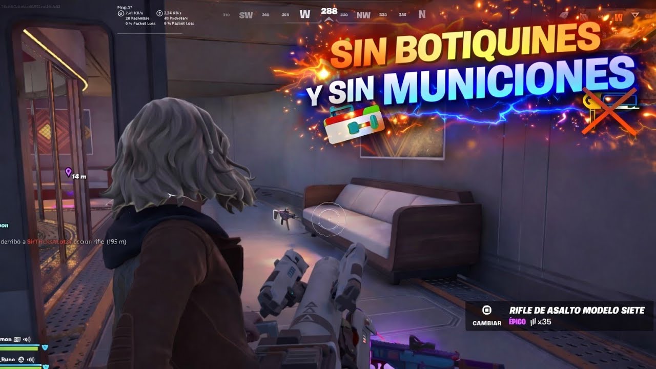 Grace se tomo muy enserio no tener recursos-Fortnite Battle Royal Cerro Construcción