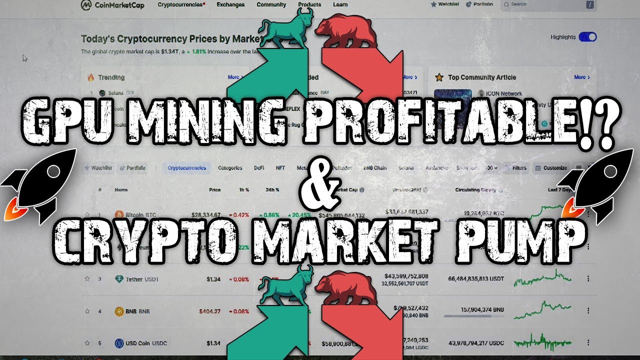 GPU Mining Profitable!? | Bitcoin & Altcoins Pumping | Jan 2023 |