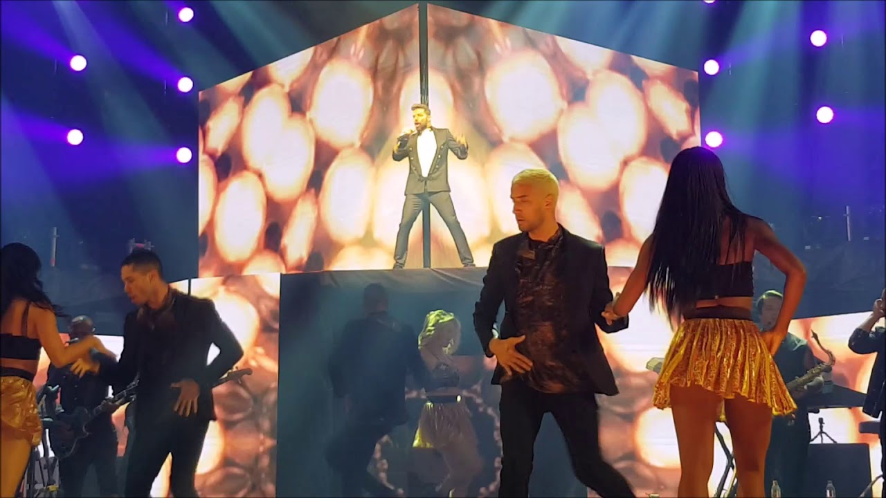 Ricky Martin - María - World Tour (Hungary, Budapest) 2018