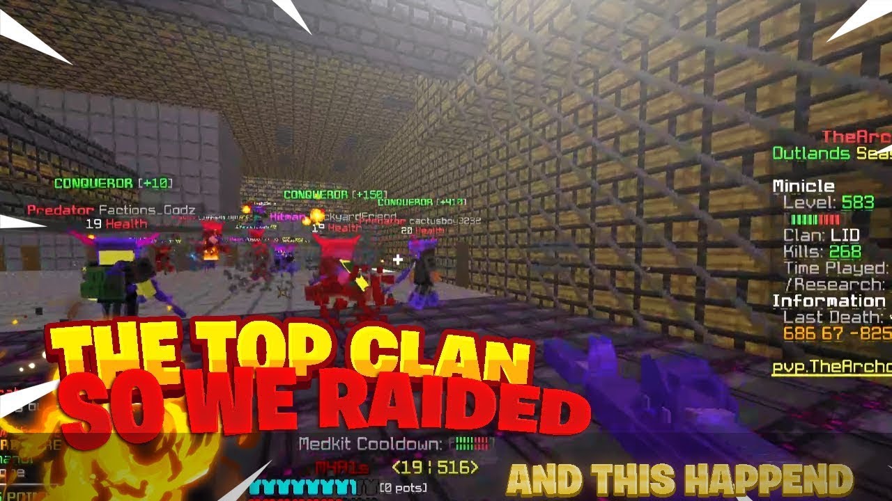 The Archon Outlands RAIDED TOP 1 CLAN