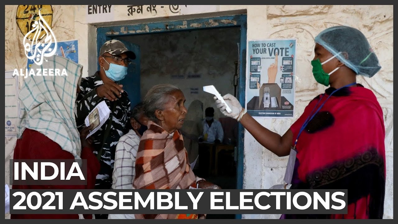 Indian states vote in assembly polls amid surge in COVID cases