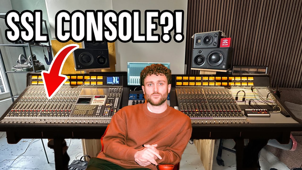I put an SSL4000 console in my LIVINGROOM! | Rebuilding my homestudio EP.2