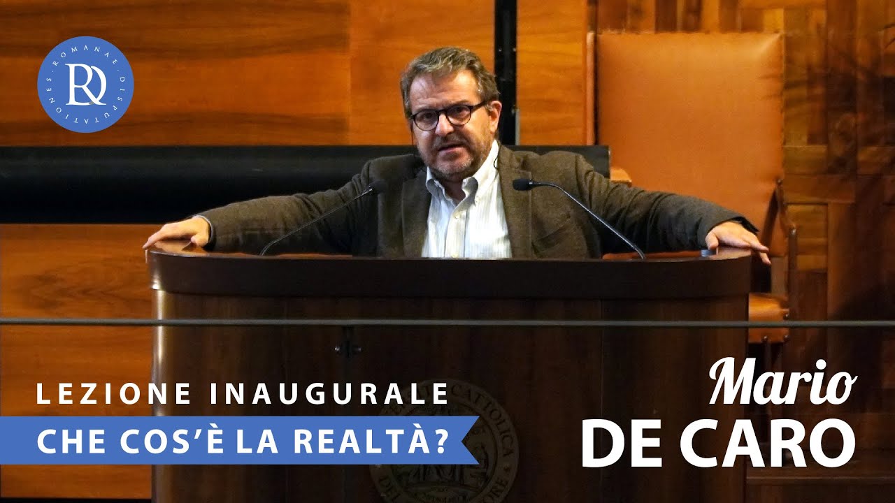 Romanae Disputationes 2023 - Lezione inaugurale 