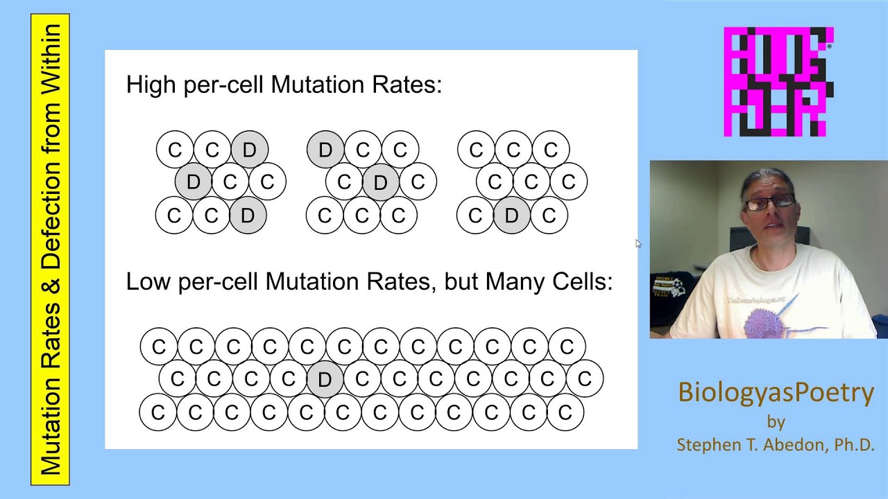 Mutation Rates and Defection from Within