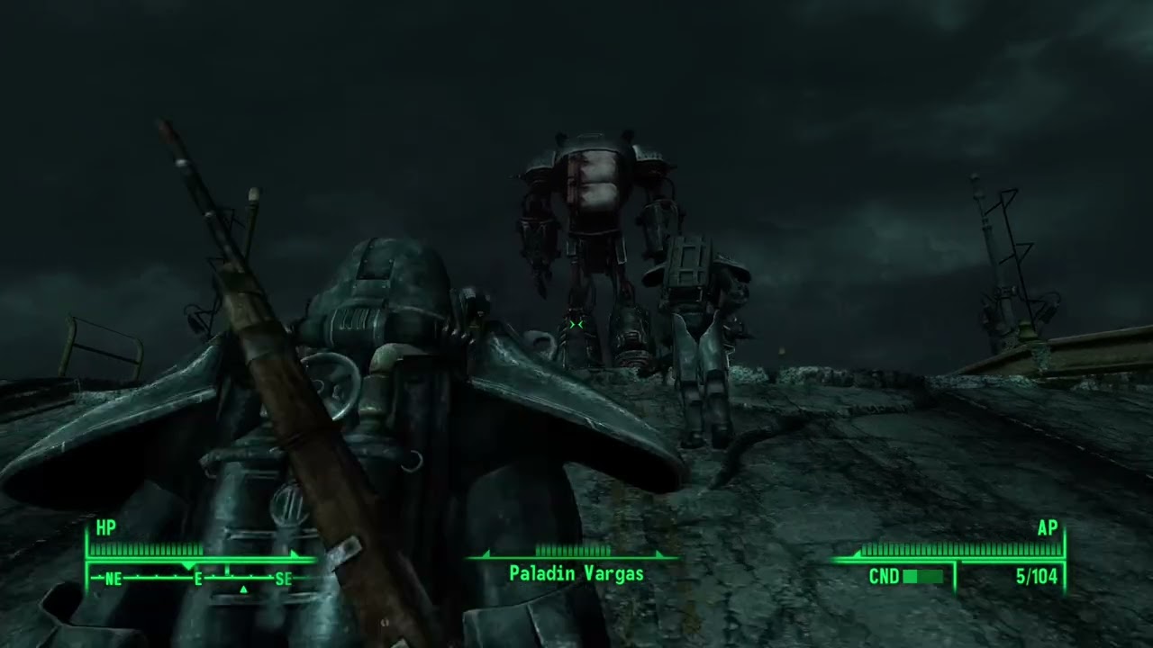 Fallout 3 Ending- The final March of Liberty Prime 🚀🔫☠️ #fallout3 #falloutlore #libertyprime 