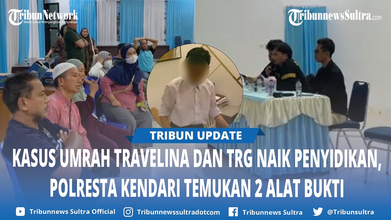 Kasus Travel Umrah Travelina dan TRG Naik Penyidikan Usai Polresta Kendari Kantongi 2 Alat Bukti