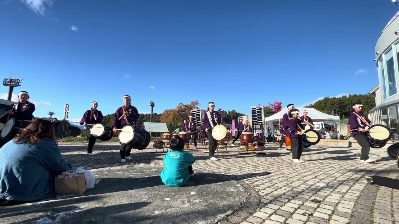 2025.11.3_信州秋の太鼓祭り_真澄の空