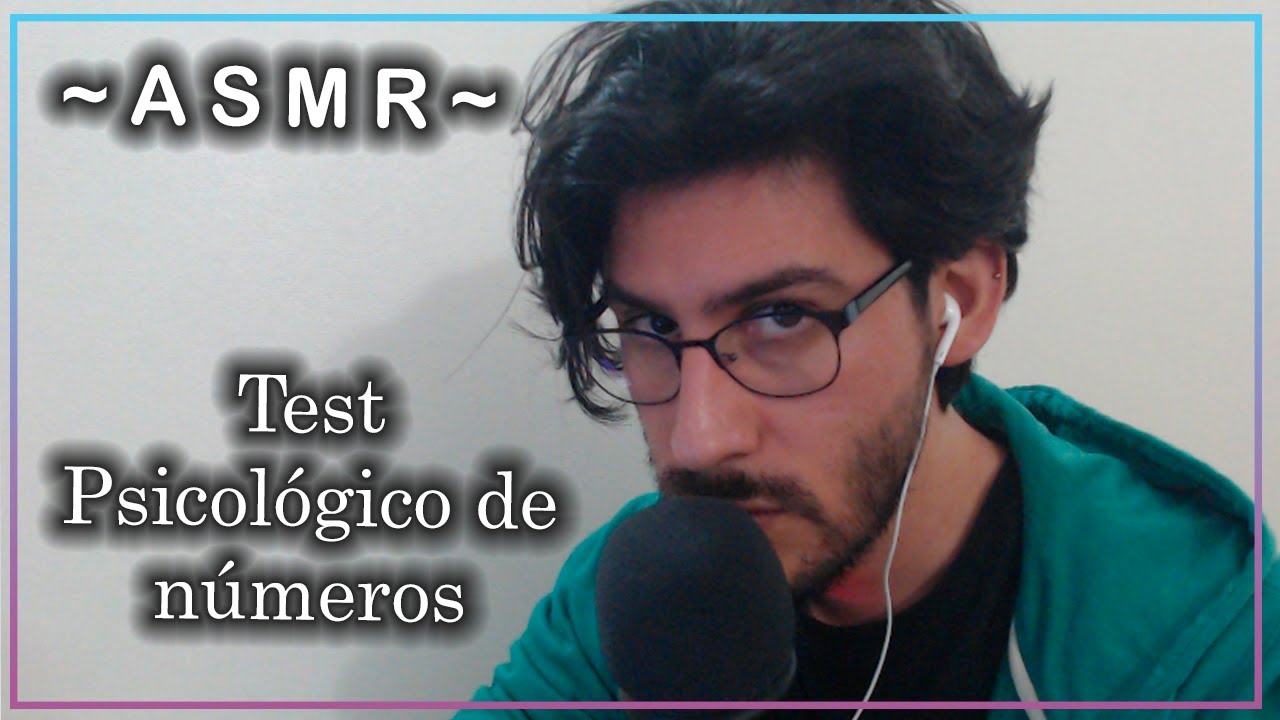 ASMR | NUEVO Test Psicológico basado en números | Relájate | SUSURROS  ASMR ESPAÑOL