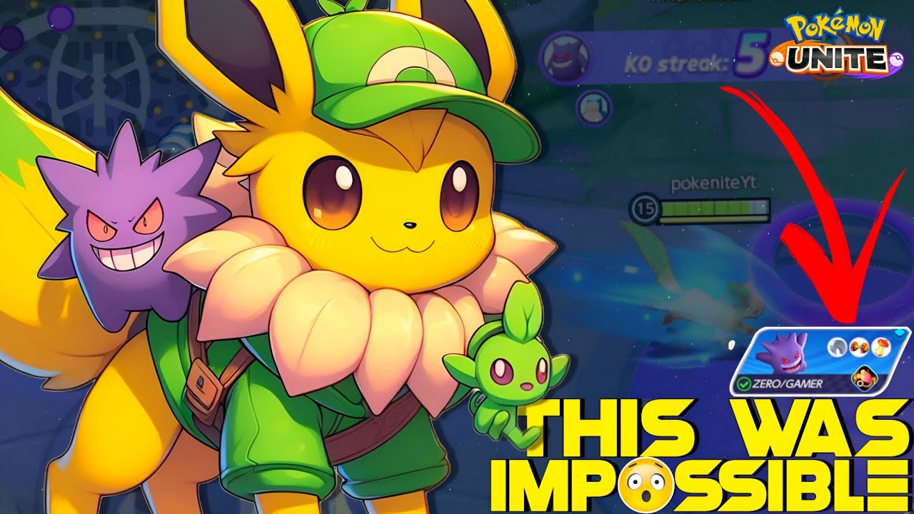 APPLE GENGAR SHOCKED ME BY DOING PENTAKILL IN SOLO QUEUE 😲 | POKEMON UNITE