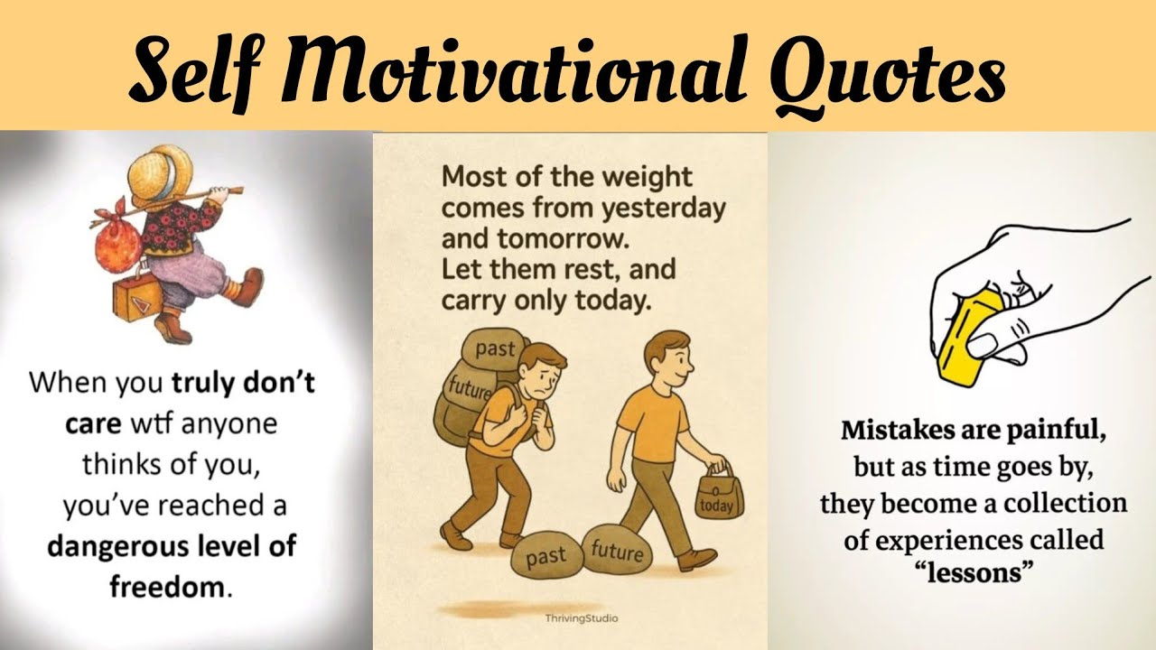 Powerful & Important Self Motivational Quotes | Positive Attitude Quotes | Inspirational quotes