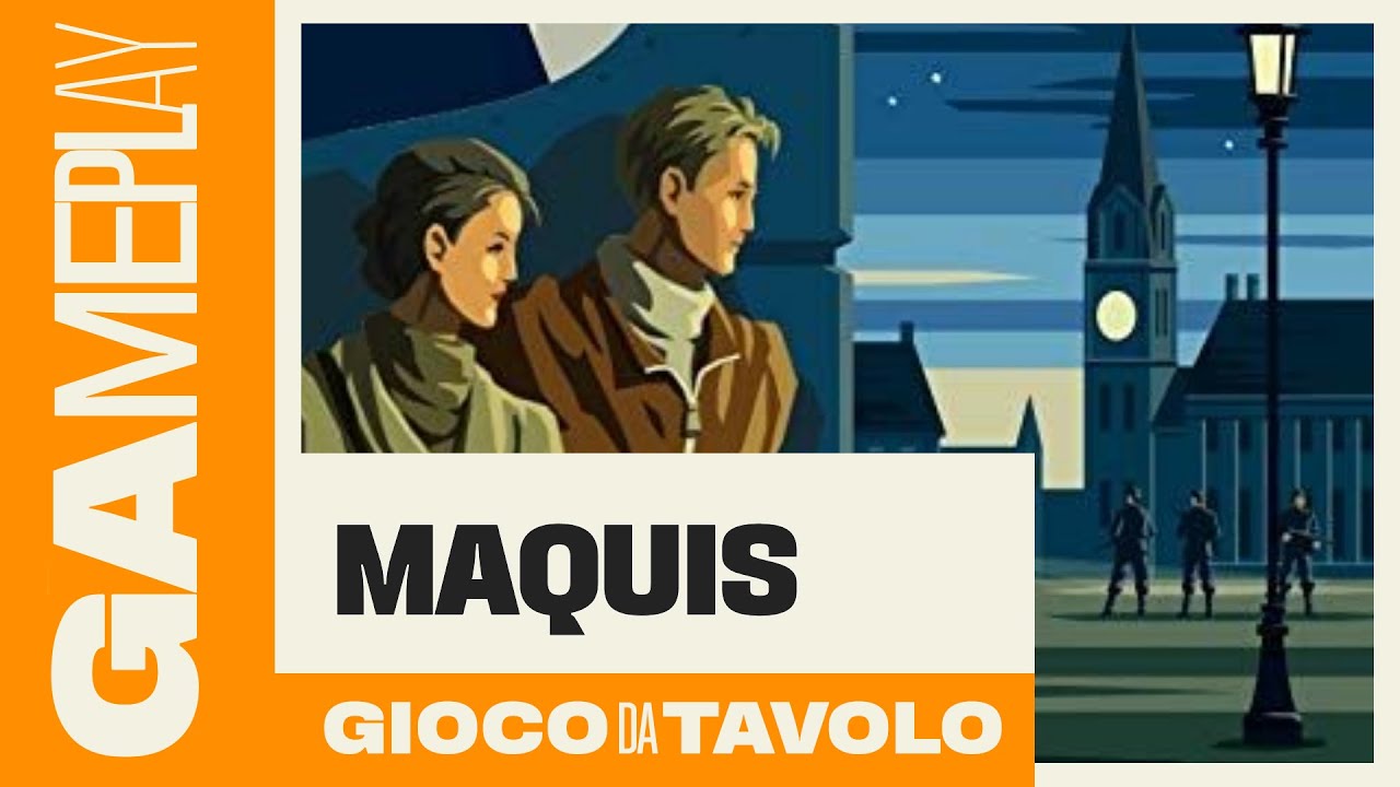 Maquis (partita completa in solitario) - Gameplay #10