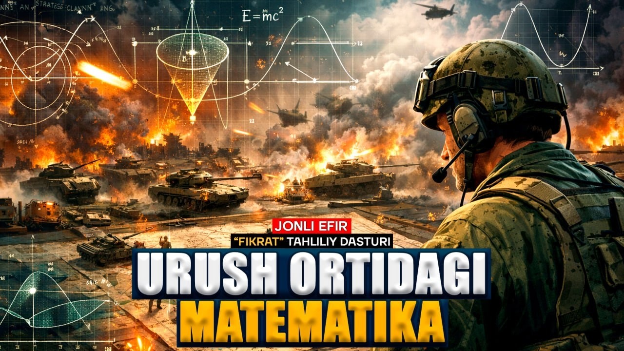 🔴Urush ortidagi matematika: xaosni boshqarish san&rsquo;ati #fikratuz #iran #usa