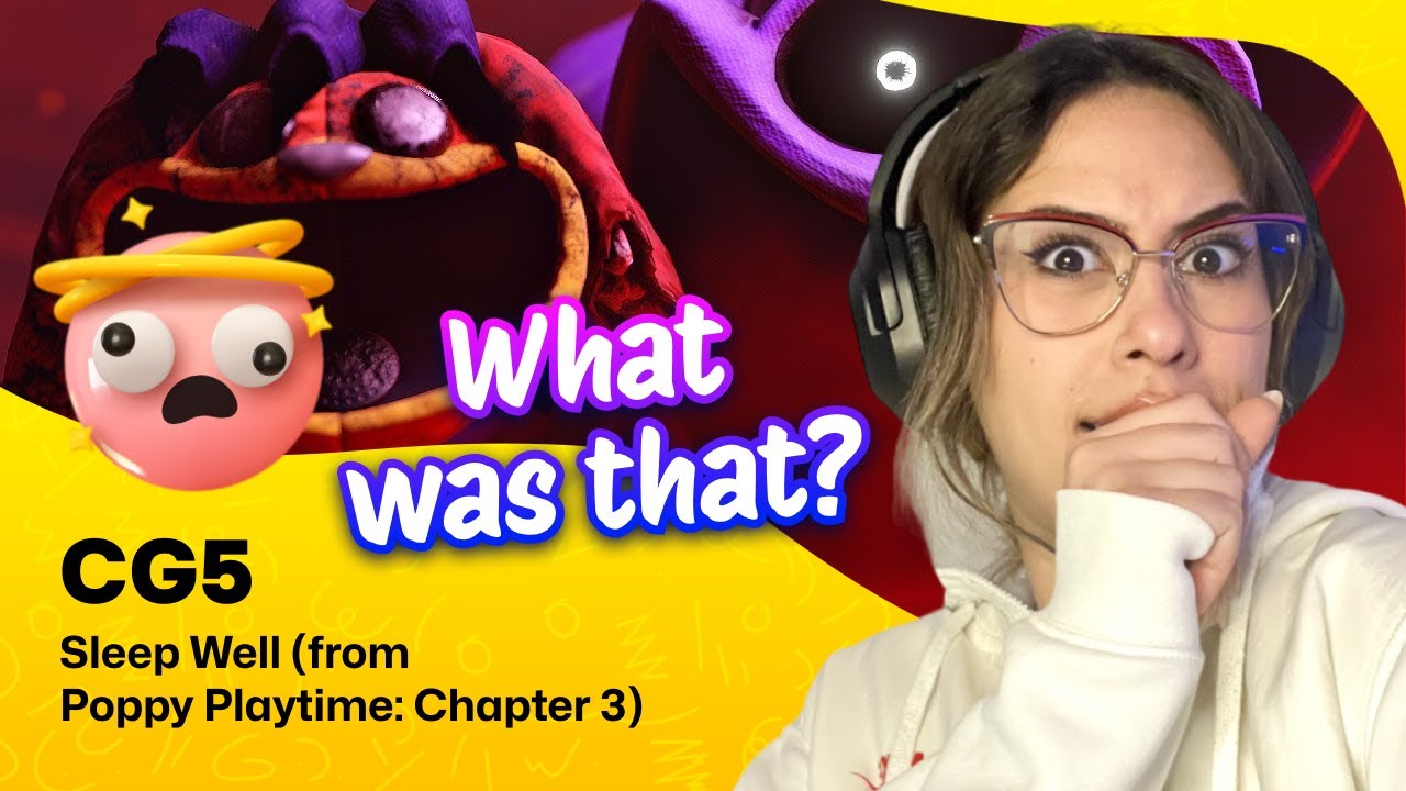 Reaction ▷ CG5 - CG5 - Sleep Well (from Poppy Playtime: Chapter 3)