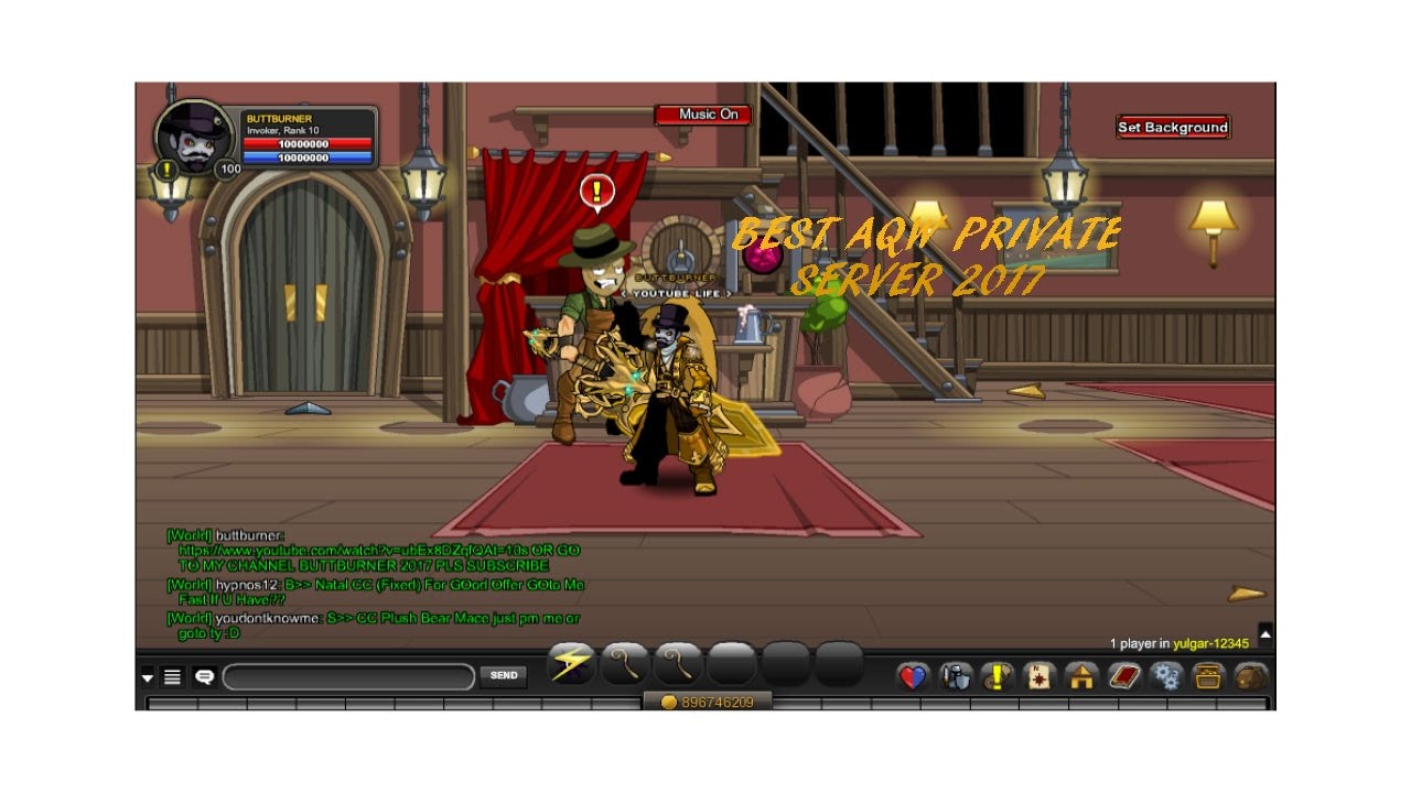 BEST AQW PRIVATE SERVER 2017 Non Hamachi (Lore Of Chaos)