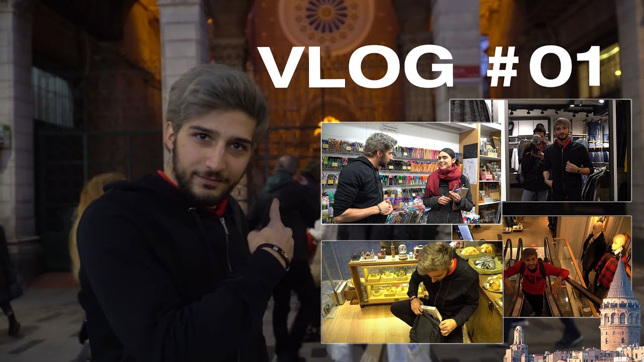 KOŞAR ADIM | ALIŞVERİŞ VE GEZİNTİ | TAKSİM - GALATA | VLOG #01
