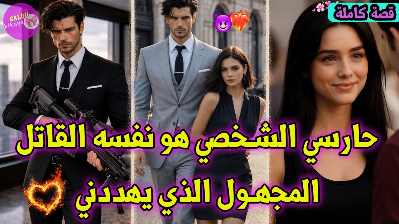 قصة كاملة: القناص البارد 🔫لي ولا حارس شخصي ديالها🔥باش يق*لها🥺ساعا طاح ففخ العشق❤️‍🔥💋✨🍓😍