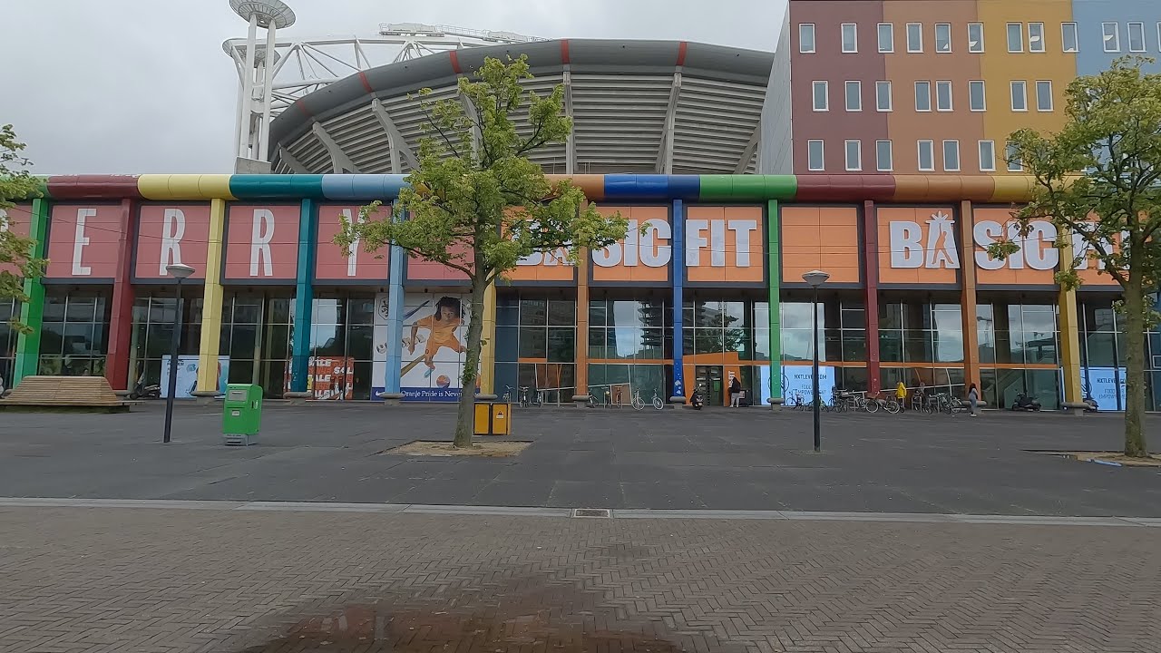 Summer | City: Amsterdam south-east Bijlmer market | 4K Johan Cruyff