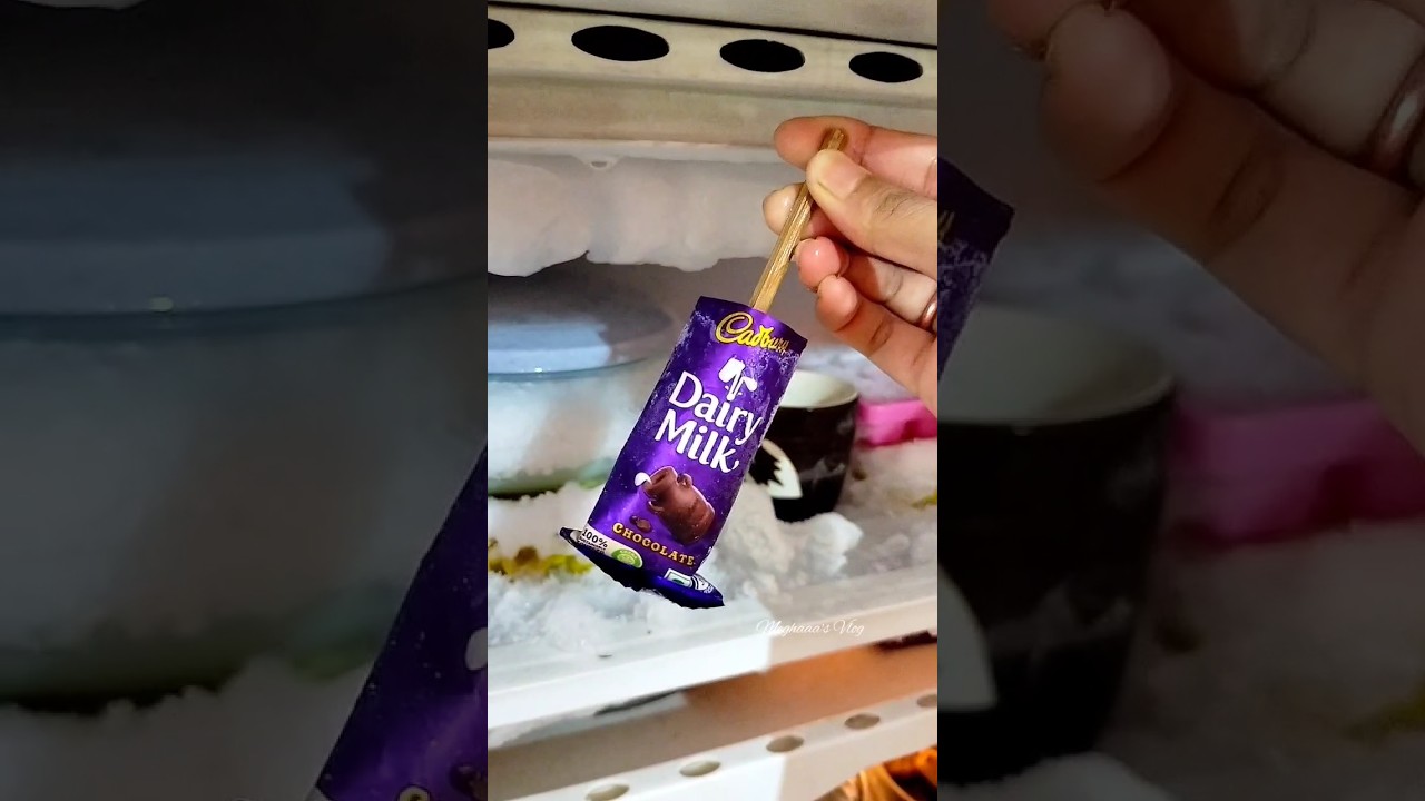 Dairy Milk Ice cream #shorts #icecream #dairymilk #viral #chocolate