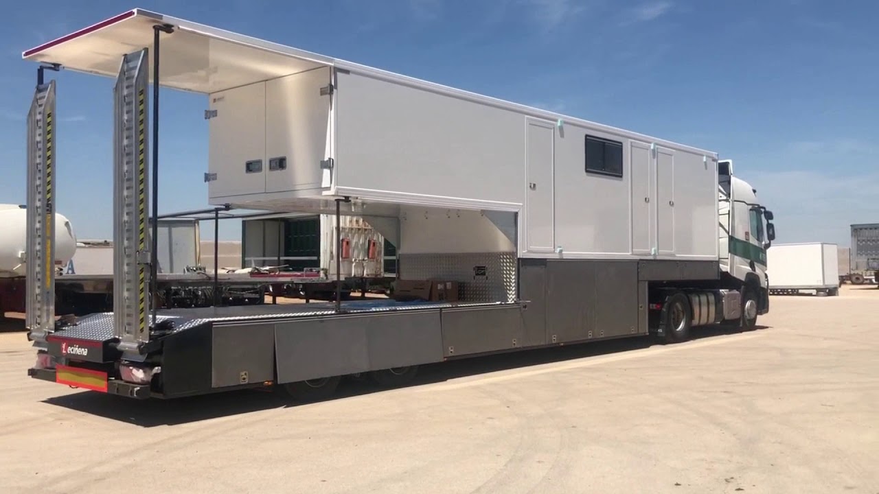 MOTORHOME para carreras de camiones