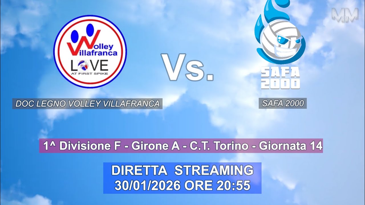 DIRETTA ZERØ -  DOC LEGNO VOLLEY VILLAFRANCA Vs. SAFA 2000