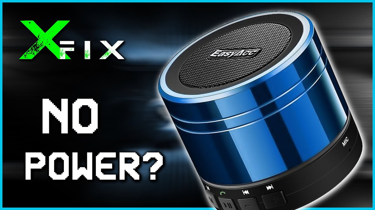 Easy Acc Mini Cannon Portable LX-839 Bluetooth Speaker - Repair Fix - No Power Issue