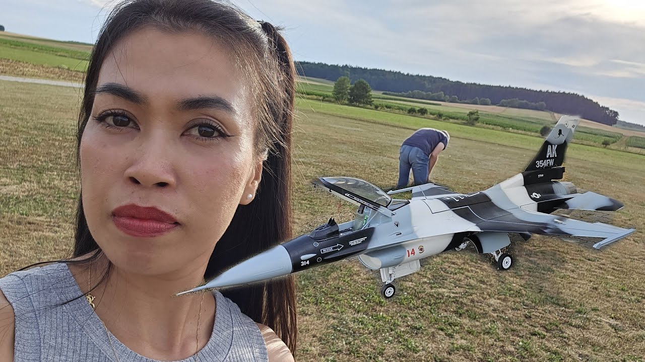TopRc F16 1/6 shit landing