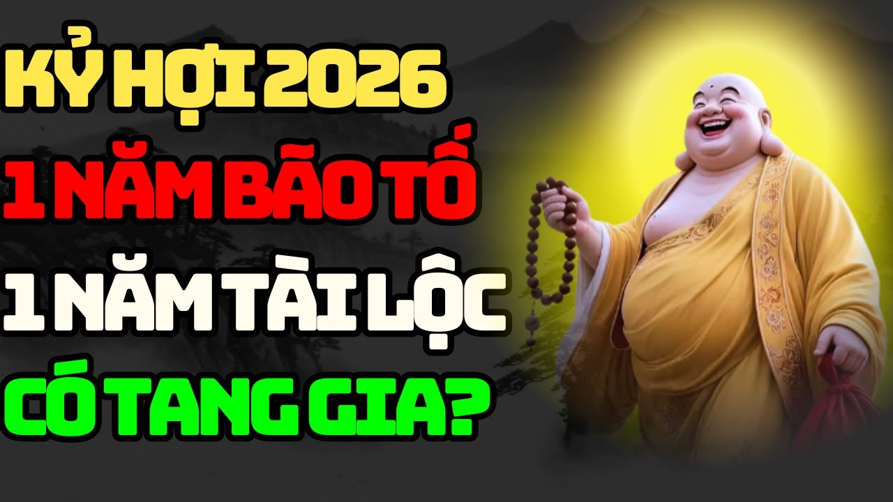 Kỷ Hợi 2026-2028, Một Năm Bão Tố, Một Năm Tài Lộc | Vận Mệnh 12 Con Giáp