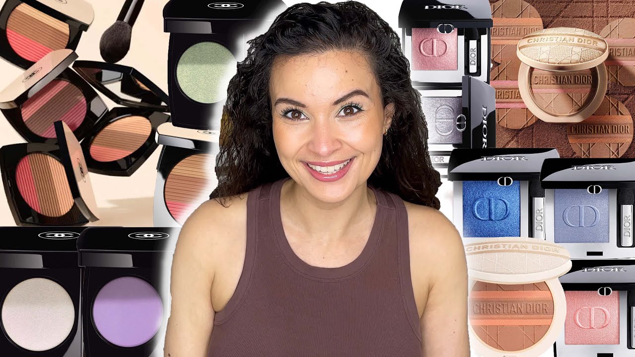 NEW CHANEL VS DIOR | Comparisons | Single Eyeshadows and Bronzers |