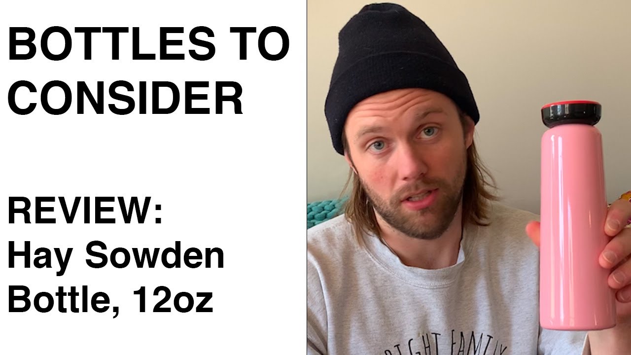 Sowden Bottle From Hay - High Design that Gets the Job Done!