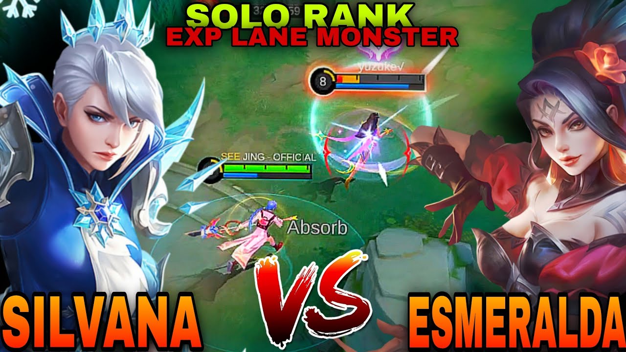 NEW EXP LANE MONSTER IS HERE!!| SILVANA BEST BUILD EXP LANE | Mobile Legends Silvana Gameplay 