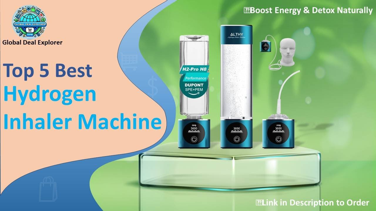 Hydrogen Inhaler Machine Review 2025 , Health Benefits, How to Use & Demo , Portable H2 Inhaler
