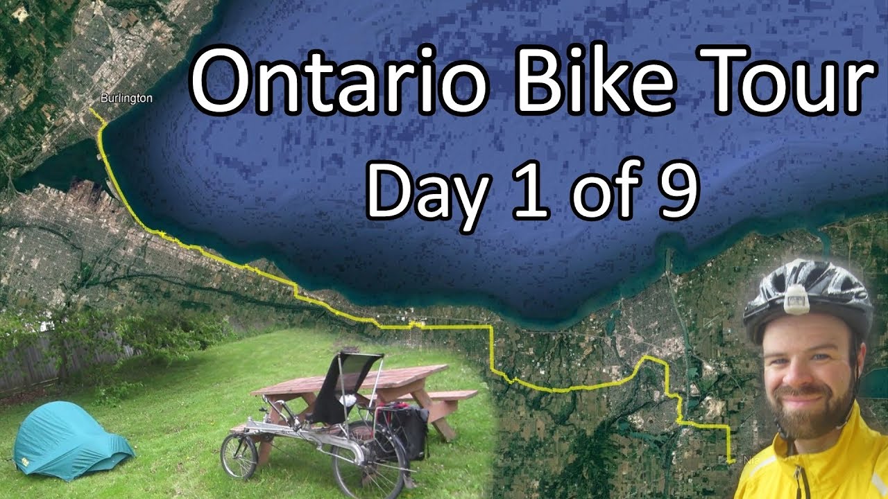 Burlington to Niagara Falls - Rural Ontario Bike Tour - Day 1 of 9