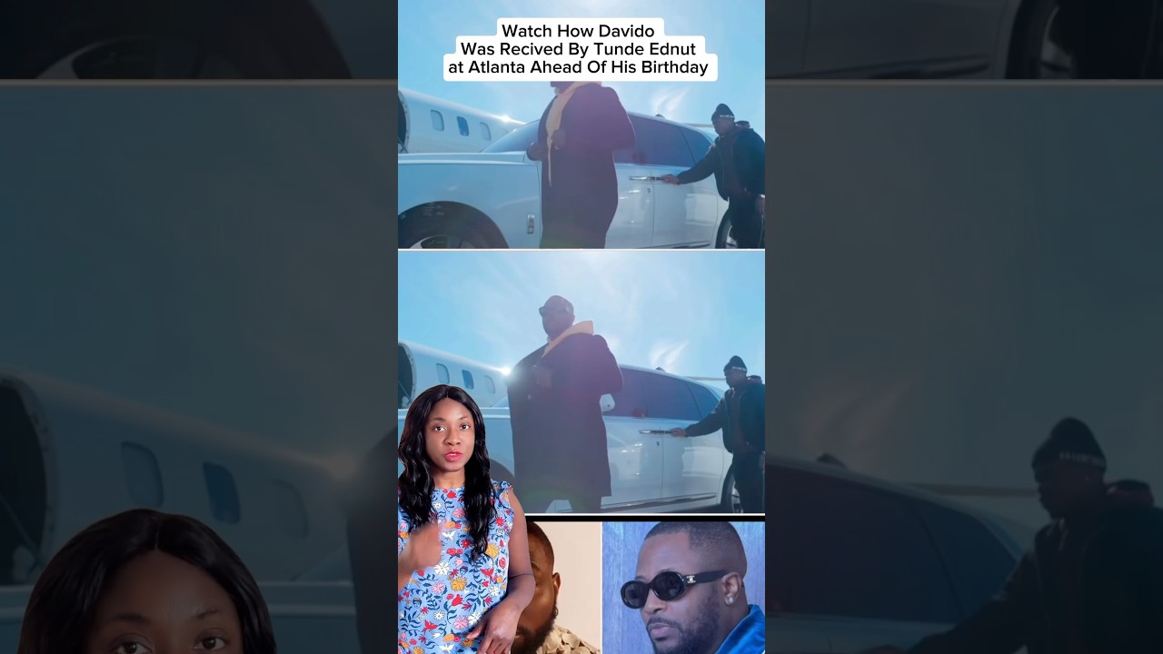 Watch How Davido Was Recived By Tunde Ednut at Atlanta Ahead Of His Birthday #davido  #tundeednut