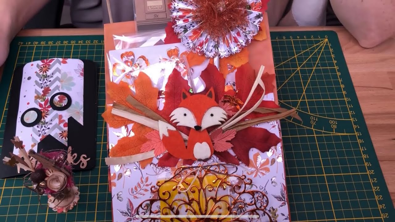 Loaded enveloppe automnale envoyée à Barbara 🦊🍁🍄